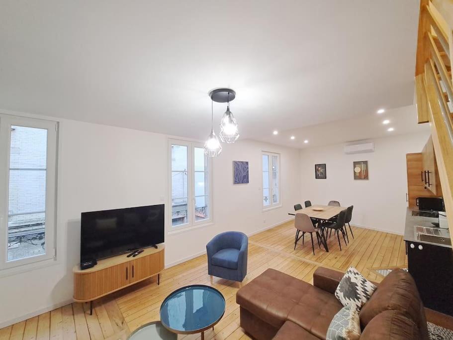 Apartamento Antibes, Duplex Lumineux Reims Exterior foto